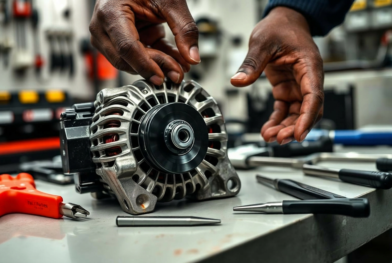 Automotive alternator repair and replacement